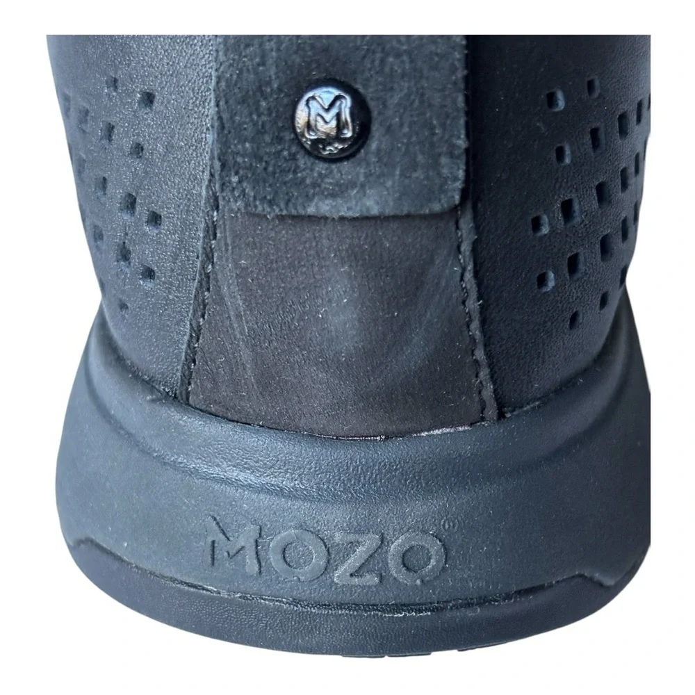 MOZO City Runner men’s (Black) knit casual work sneaker || size 11 - Picture 11 of 16